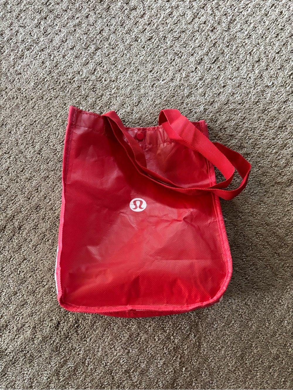 Lululemon Reusable Bag Red